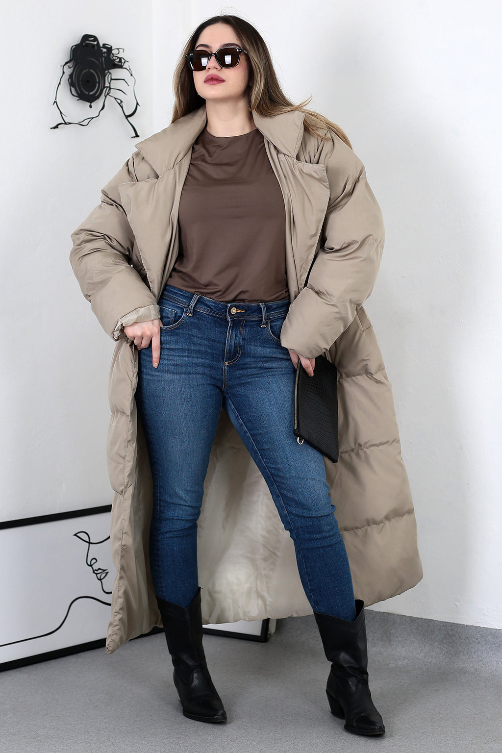 BAYAN ŞİŞME UZUN MONT