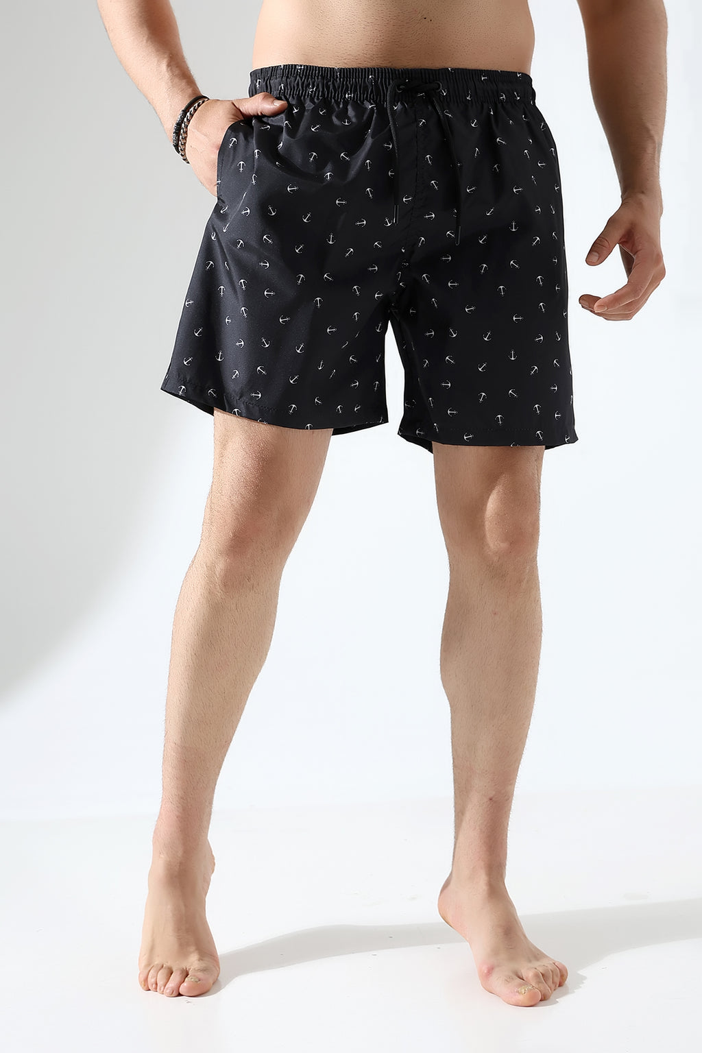 SİYAH ÇAPA ERKEK DENİZ ŞORT