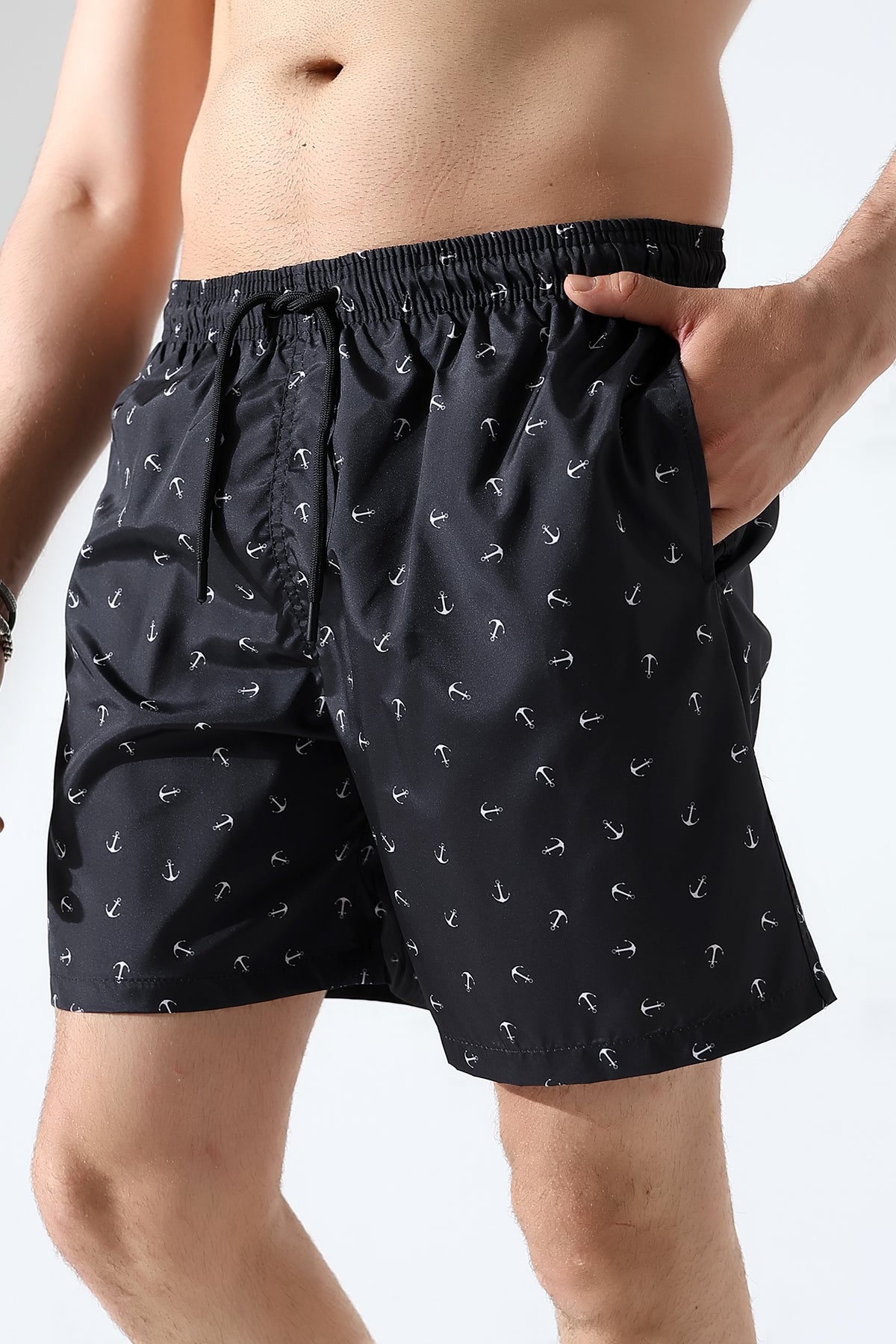 SİYAH ÇAPA ERKEK DENİZ ŞORT