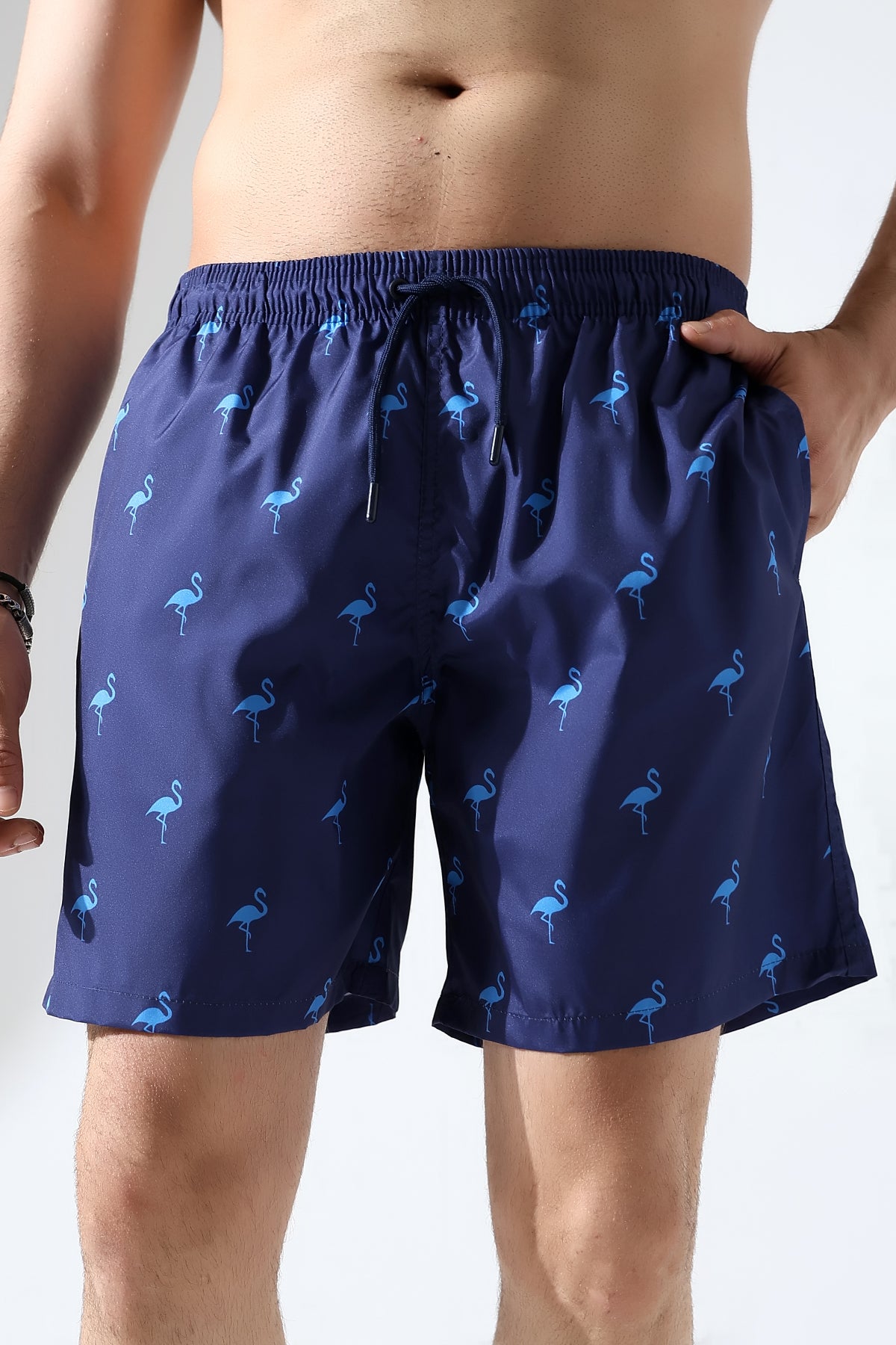 ERKEK DENİZ ŞORT FLAMİNGO LACİ